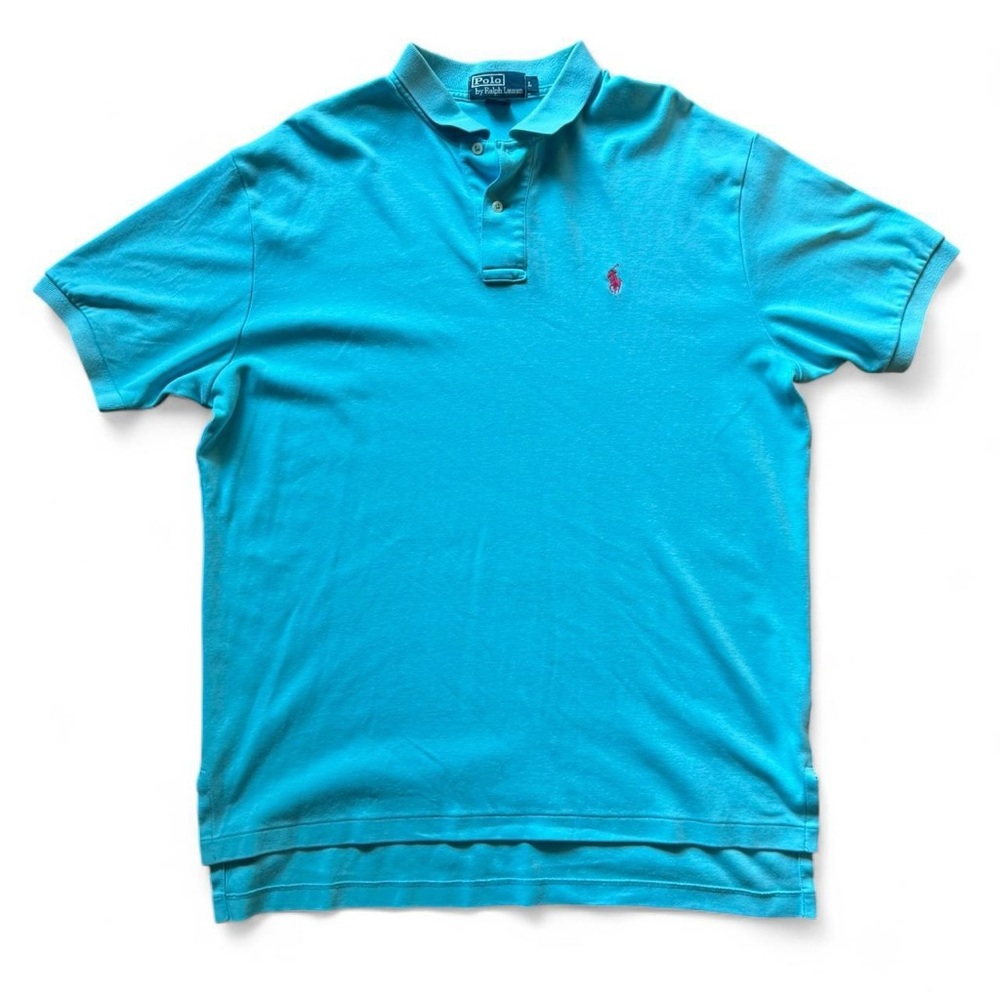 Polo by Ralph Lauren Men's Turquoise Polo Shirt
